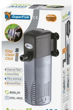 SuperFish binnenfilter Aqua-Flow 400 Direct Verzonden