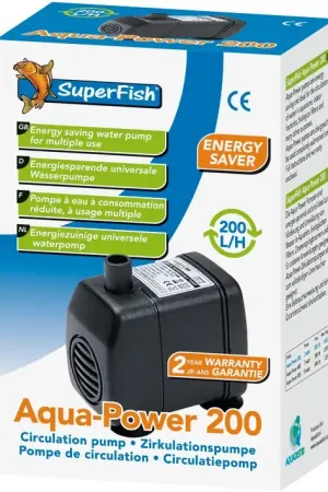 Veilige Betaling SuperFish Circulatiepomp Aqua-Power 200