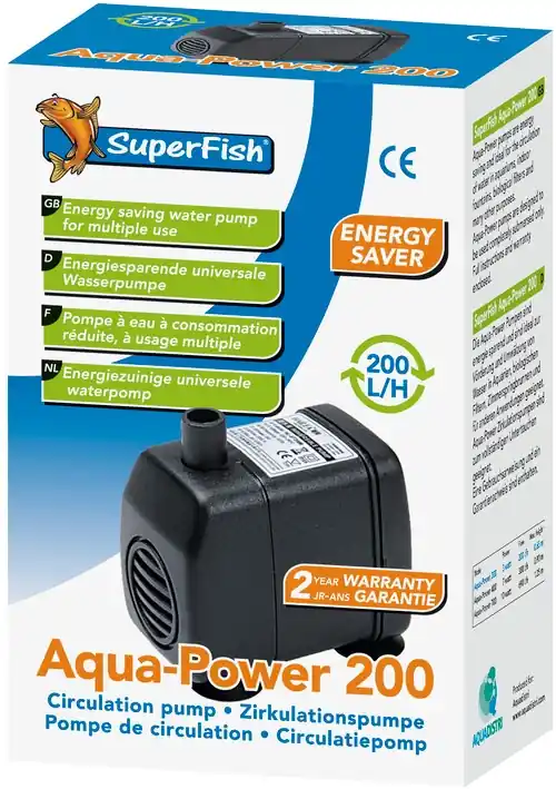 Veilige Betaling SuperFish Circulatiepomp Aqua-Power 200