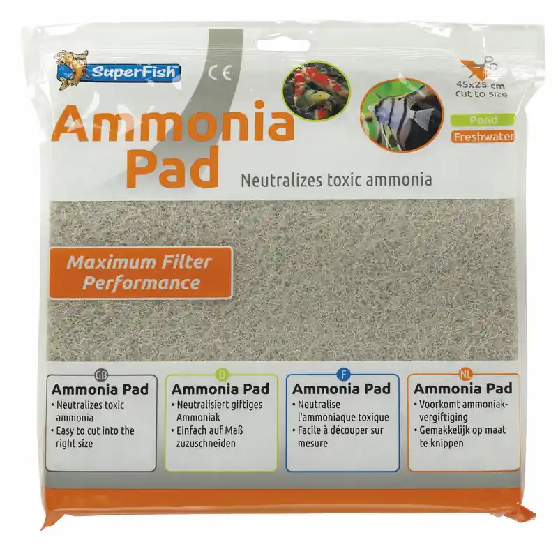 Rechtstreeks Van De Fabrikant SuperFish filtermat Ammonia pad 45 x 25 cm