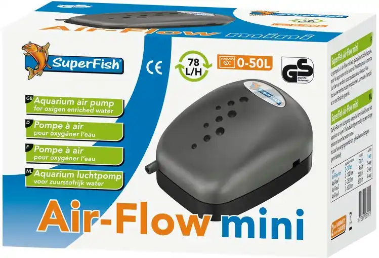 SuperFish luchtpomp Air-Flow Mini Voordeelprijs