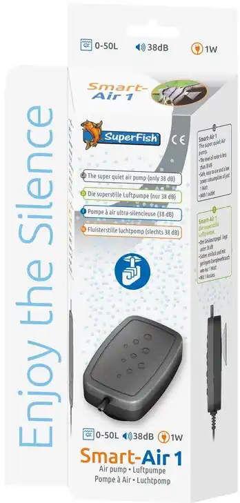 SuperFish luchtpomp Smart-Air 1 Favoriet