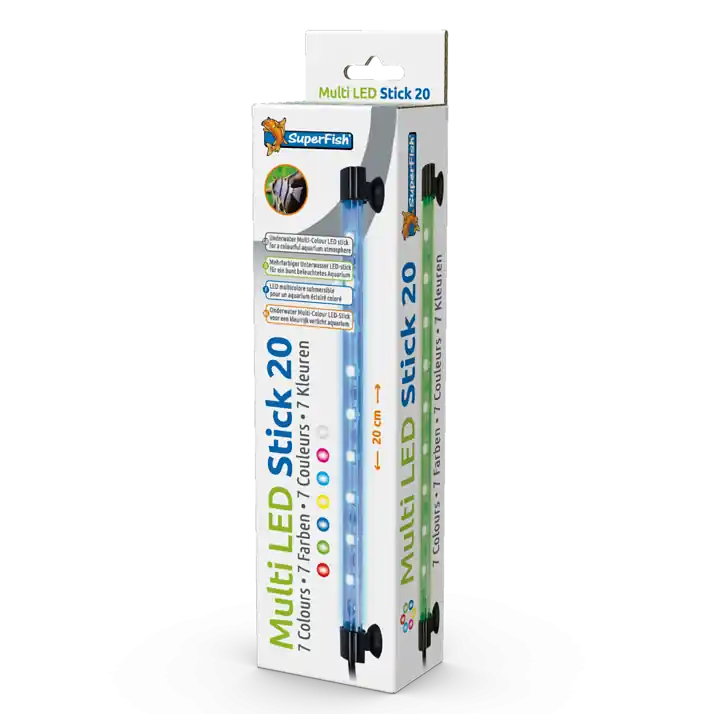SuperFish Multi Led Stick 20 cm/2W Beste Prijs