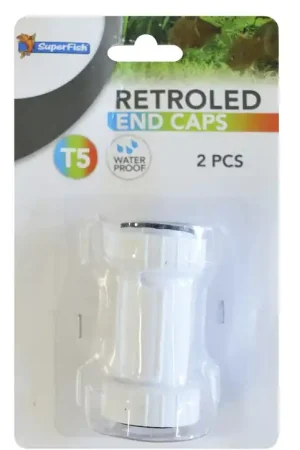 SuperFish Retro LED Waterdichte dop T5 2 st Op = Op