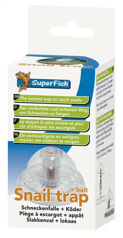 Op = Op SuperFish slakkenvanger