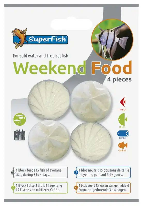 SuperFish Weekend Food 4 st Hete Deal