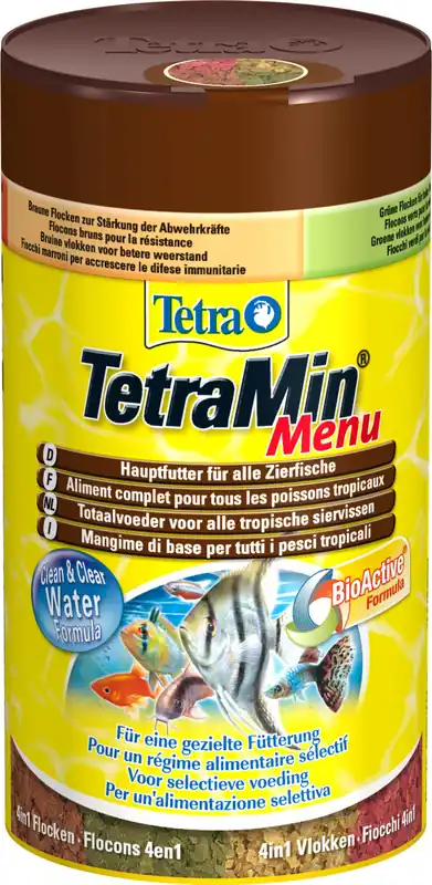 Uitverkoop Tetra Min Menu 4in1 250 ml