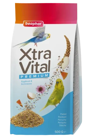 Beaphar Xtravital Parkiet 500 gr Beperkte Voorraad