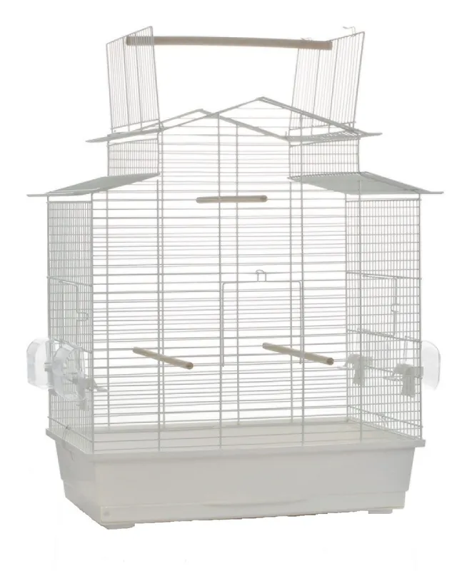 Premium Beeztees vogelkooi Big Iza 3 open wit