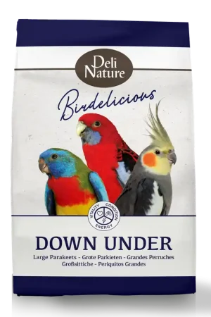 Gereduceerde Prijs Deli Nature Birdelicious grote Parkieten Down Under 2,5 kg