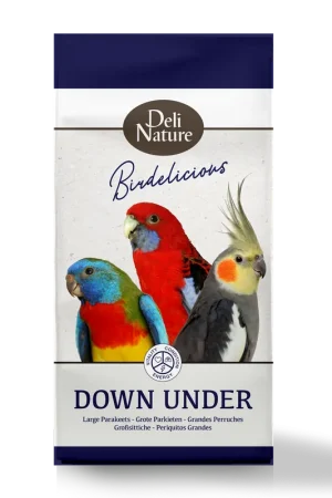Deli Nature Birdelicious grote Parkieten Down Under 800 gr Finale Uitverkoop