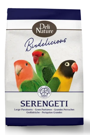Deli Nature Birdelicious grote Parkieten Serengeti 2,5 kg Dagaanbieding