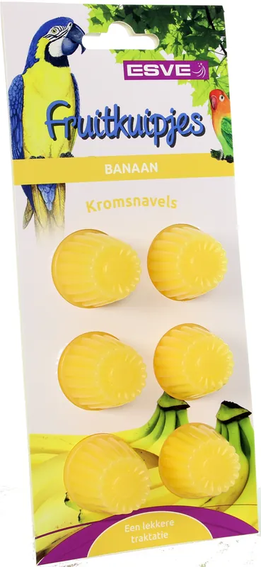 Merkproduct ESVE fruitkuipjes Banaan