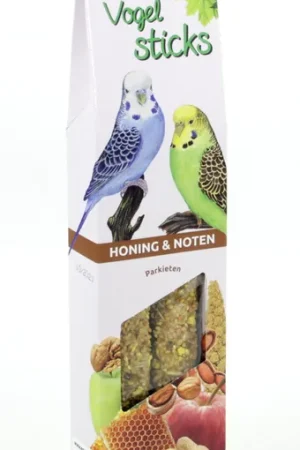 Bestseller ESVE Vogelsticks Parkiet Honing en Noten 2 st