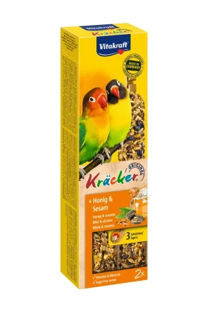 Premium Vitakraft Kräcker Original agapornide - honing en sesam 2 st