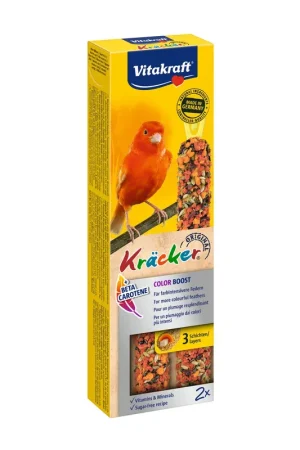 Voordeelprijs Vitakraft Kräcker Original kanarie - Color Boost 2 st