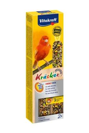 Op = Op Vitakraft Kräcker Original kanarie - Energy Kick 2 st