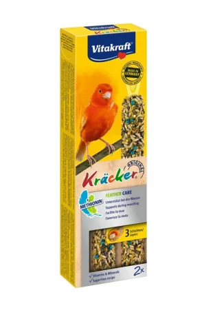 Hoge Kwaliteit Vitakraft Kräcker Original kanarie - Feather Care 2 st