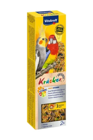 Vitakraft Kräcker Original valkparkiet - Multi Vitamine 2 st Direct Beschikbaar