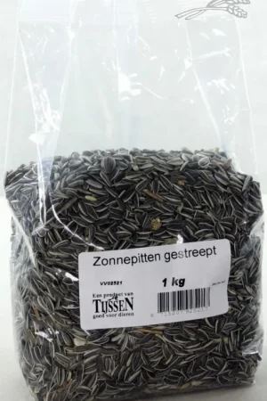 Zonnepitten Gestreept 1 kg Hoge Kwaliteit