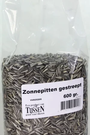 Express Levering Zonnepitten Gestreept 600 gr