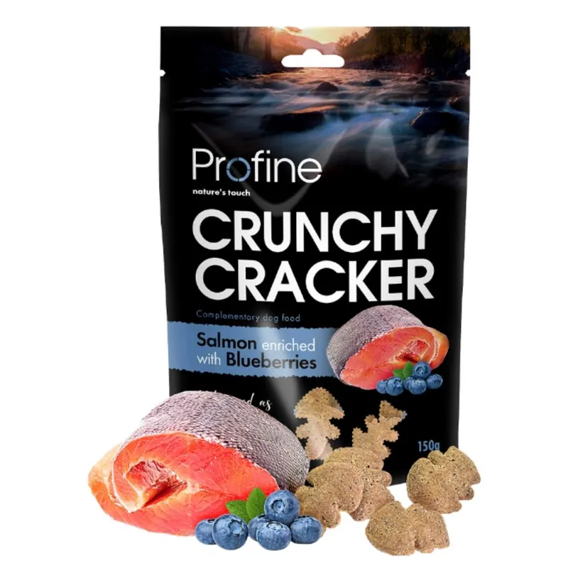 Betrouwbaar Profine Hondensnack Crunchy Cracker - Salmon & Blueberries