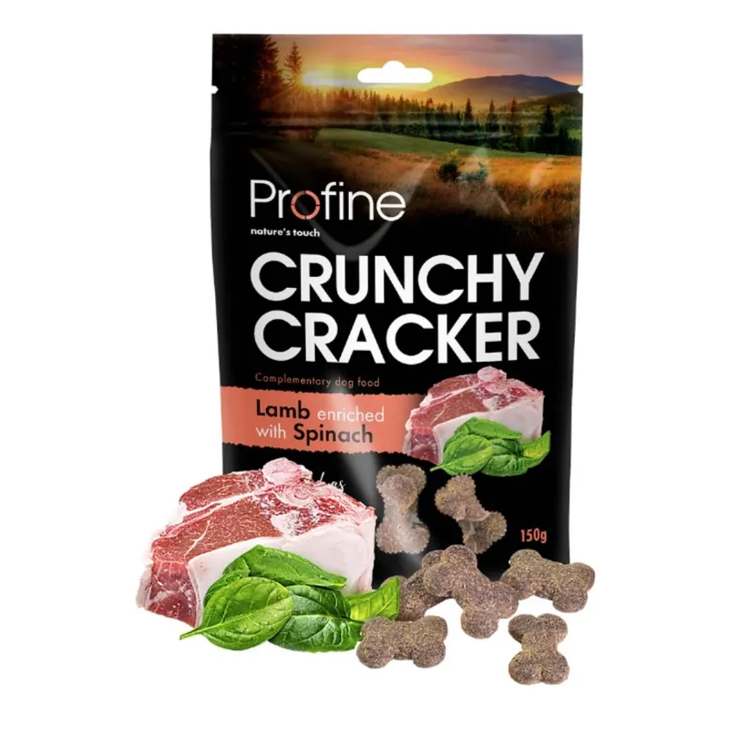 Profine Hondensnack Crunchy Cracker - Lamb & Spinach Snelle Levering