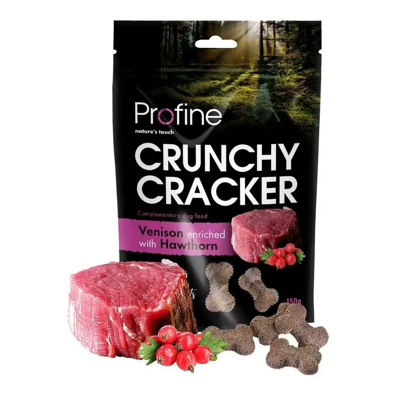 Profine Hondensnack Crunchy Cracker - Venison & Hawthorn Gereduceerde Prijs
