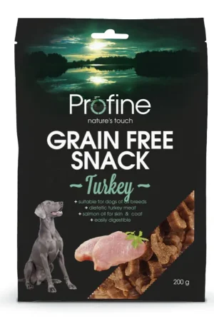 Seizoensaanbieding Profine Grain Free Snack Turkey 200gr.