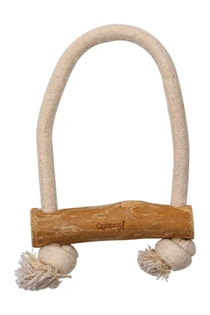 Tijdelijk Beschikbaar Quapas! Dog Toy Coffeewood Pull