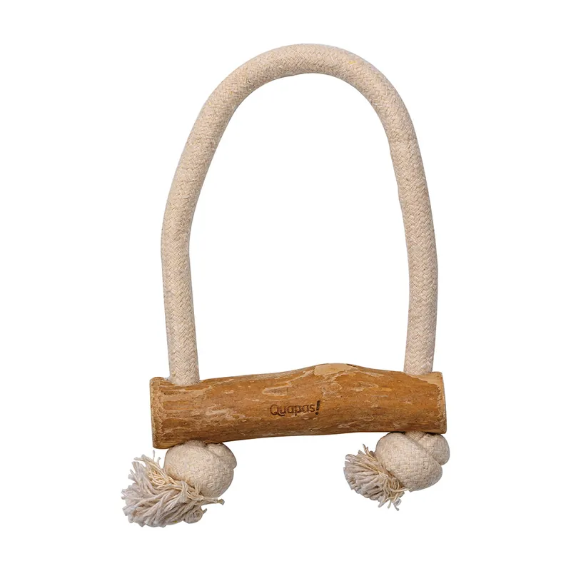 Tijdelijk Beschikbaar Quapas! Dog Toy Coffeewood Pull