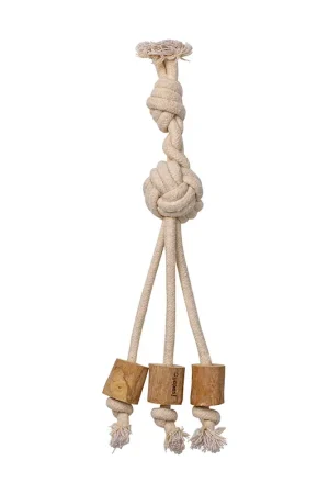 Veilige Betaling Quapas! Dog Toy Coffeewood Tripple