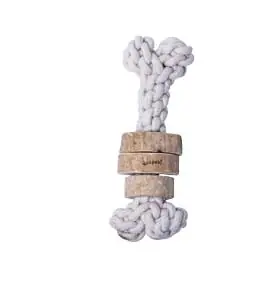 Actieprijs Quapas! Dog Toy Coffeewood Bone L