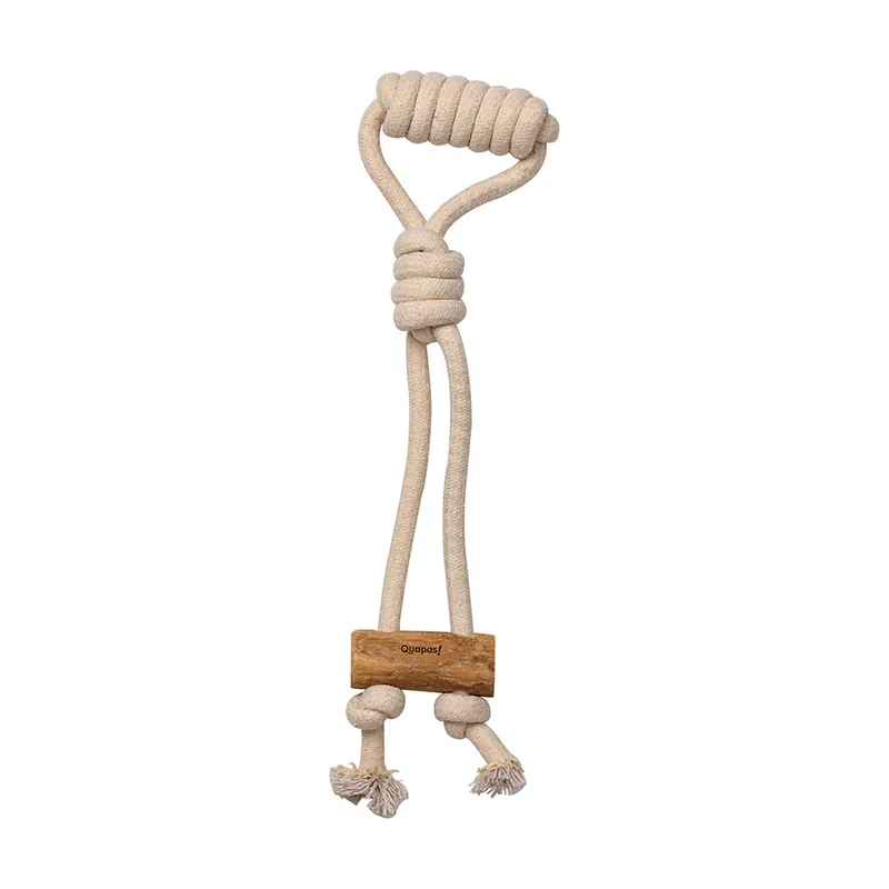 Weekendaanbieding Quapas! Dog Toy Coffeewood Cork-L