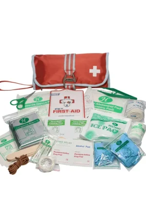 Superprijs Kurgo First Aid Kit Paprika 50pcs - EHBO-set