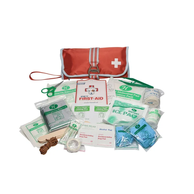 Superprijs Kurgo First Aid Kit Paprika 50pcs - EHBO-set