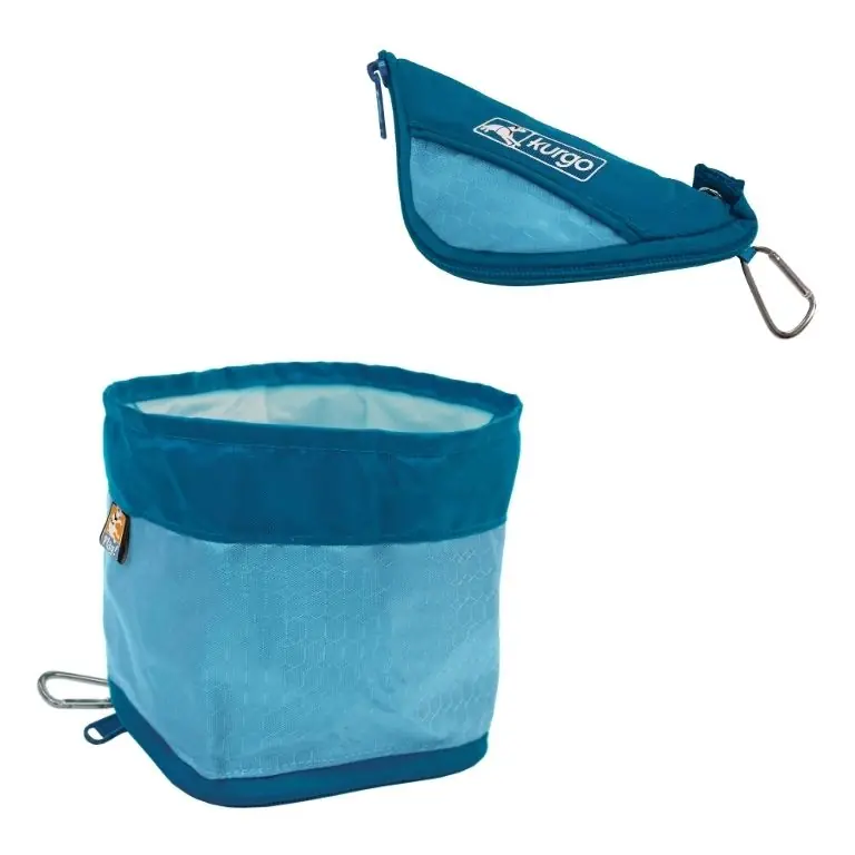 Kurgo Zippy Bowl Blauw Gecertificeerd