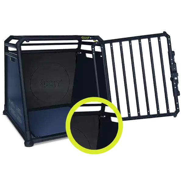 4Pets Crash-bag Noir - Maat 1 Koop Vandaag