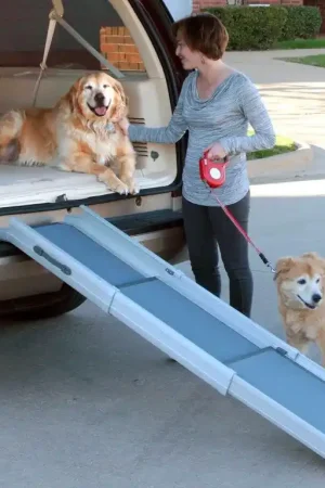 Speciale Aanbieding Compact telescoping dog Ramp- Tri-Scope