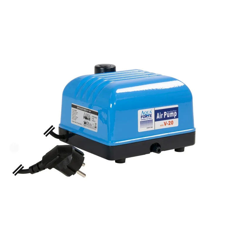 AquaForte V-20 luchtpomp
Vijverbeluchting 20 liter per minuut bij 15W Express Levering