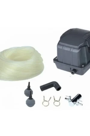 Aquaking AK2-40 + Set NG luchtpomp
2400 l/u vijverbeluchting bij 30 Watt Finale Uitverkoop