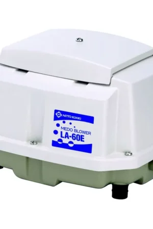 Hete Deal Nitto Piston LA-60 E Luchtpomp
zuigerluchtpomp 60 l/min voor vijverbeluchting