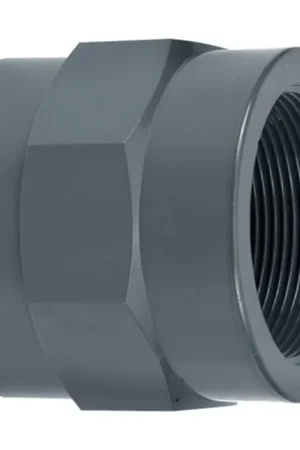Aquaforte PVC schroefbus 40mm lijm x 1¼" binnendraad
verbindt PVC leiding met draadaansluiting Hoge Kwaliteit