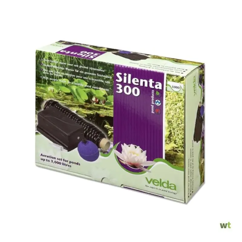 Weekendaanbieding Velda Silenta Pro 300 Beluchtingsset
compleet met luchtpomp, slang en luchtsteen