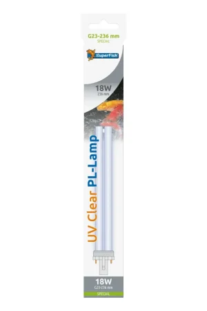 Hete Deal Superfish UV PL Lamp 18W G23
Vervanglamp (236mm)