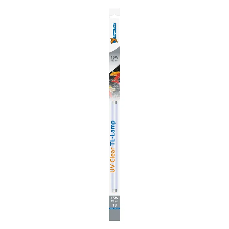 Weekendaanbieding Superfish UV TL Lamp 15W T8 45cm
UV-C vervanglamp met G13 fitting