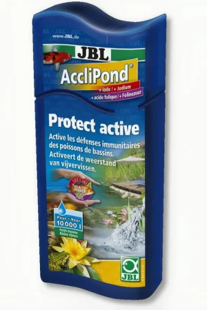 Koopje JBL AccliPond 500ml
waterbehandeling voor het bijzetten van vijvervissen