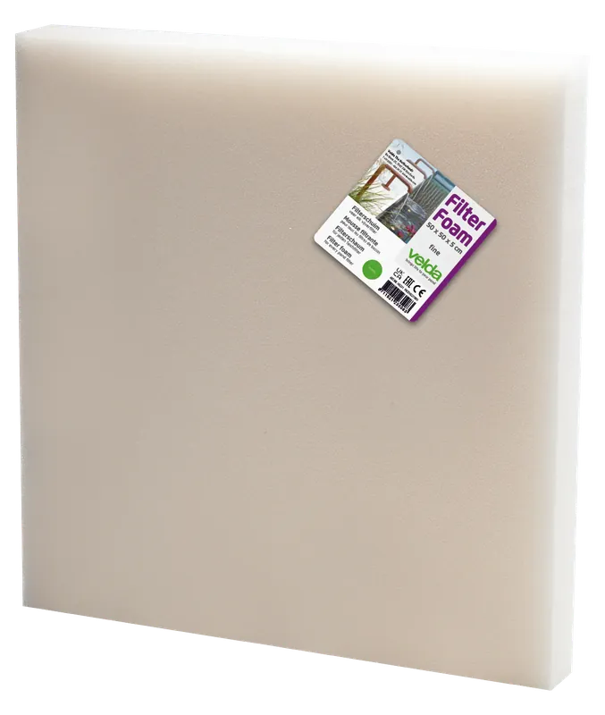 Seizoensaanbieding Velda Filter Foam wit 50x50x2 cm
fijn filterschuim op maat te snijden