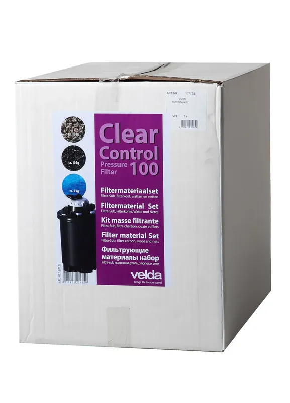 Betaalbaar Velda Filtermateriaal Set Clear Control 100
complete vervangset