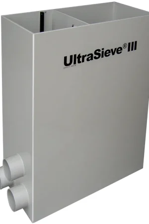 AquaForte UltraSieve III 300 (3 ingangen)
zwaartekracht zeefbochtfilter tot 300 micron Finale Uitverkoop
